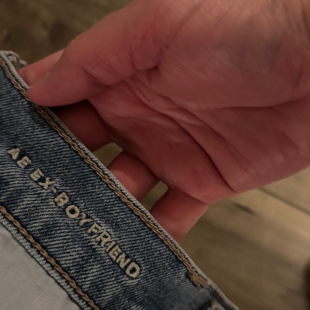 American Eagle Outfitters Light Blue Straight Jeans - Picture 4 of 6